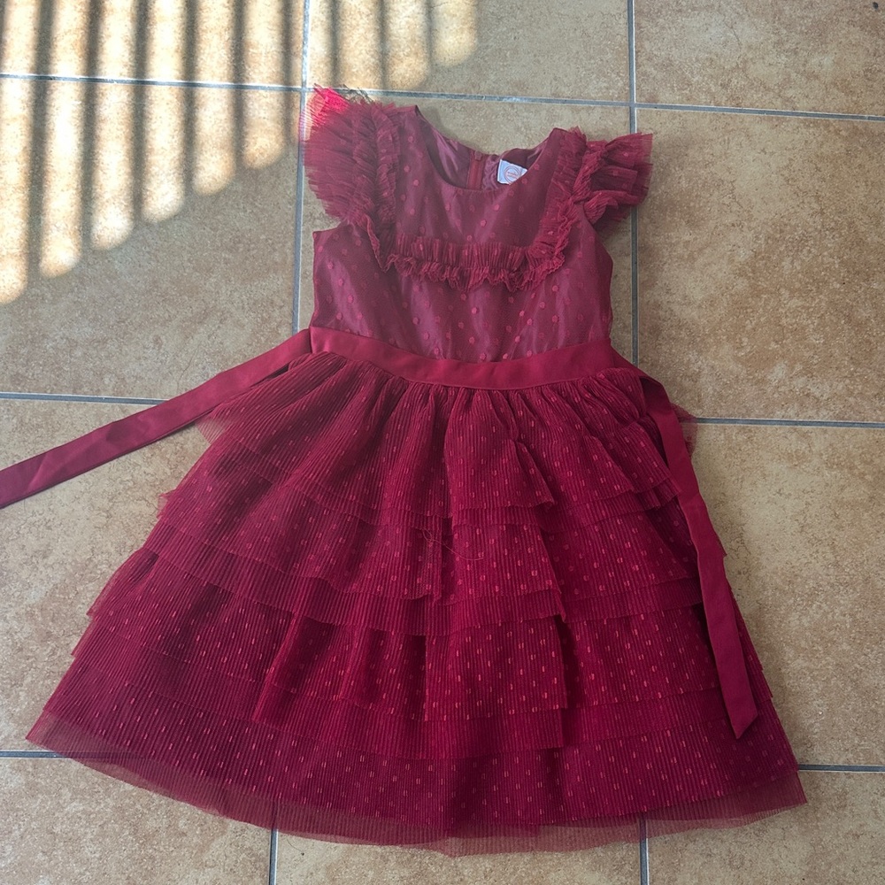 Wonder Nation Red Kids Formal Dress